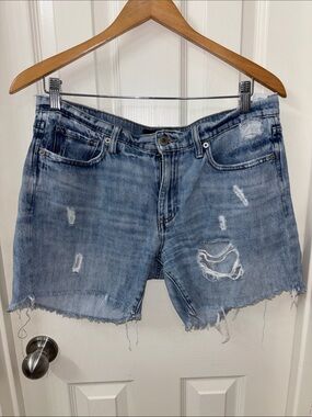 Lucky Brand Light Blue Distressed Denim Cutoff Shorts